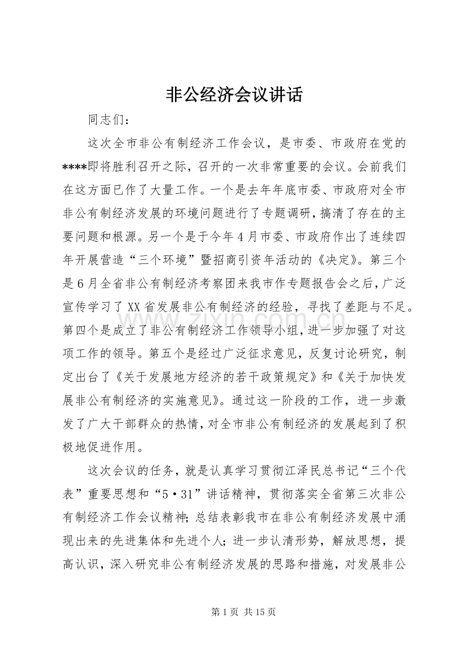 非公经济会议讲话发言.docx_第1页