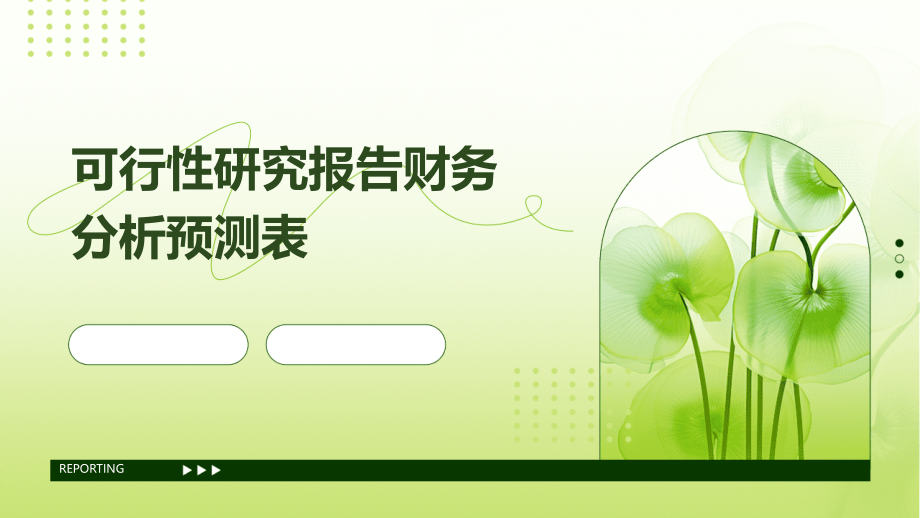 可行性研究报告财务分析预测表.pptx_第1页