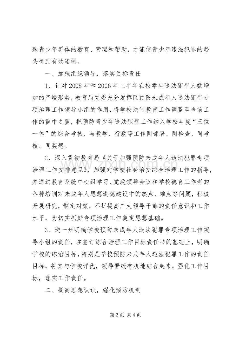 预防未成年人违法犯罪座谈会上的讲话发言.docx_第2页