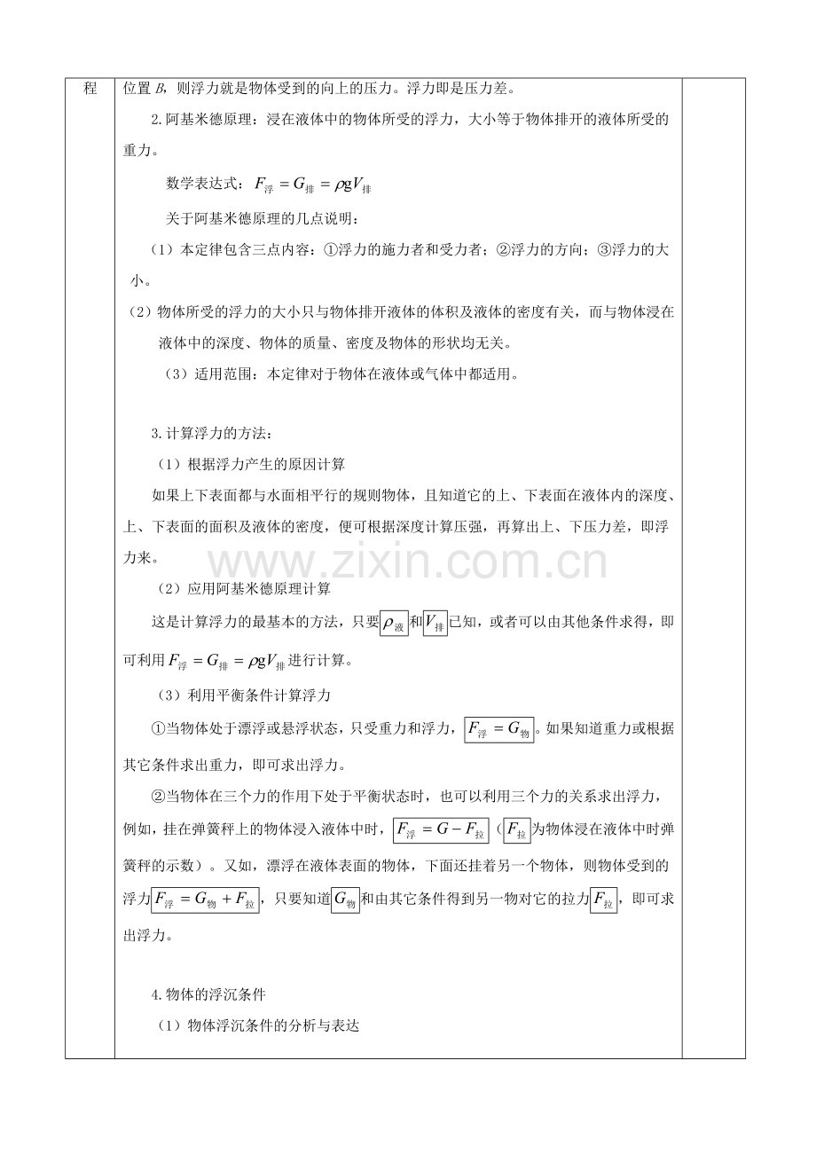 八年级物理下册 第十章浮力复习教案 （新版）新人教版-（新版）新人教版初中八年级下册物理教案.doc_第2页