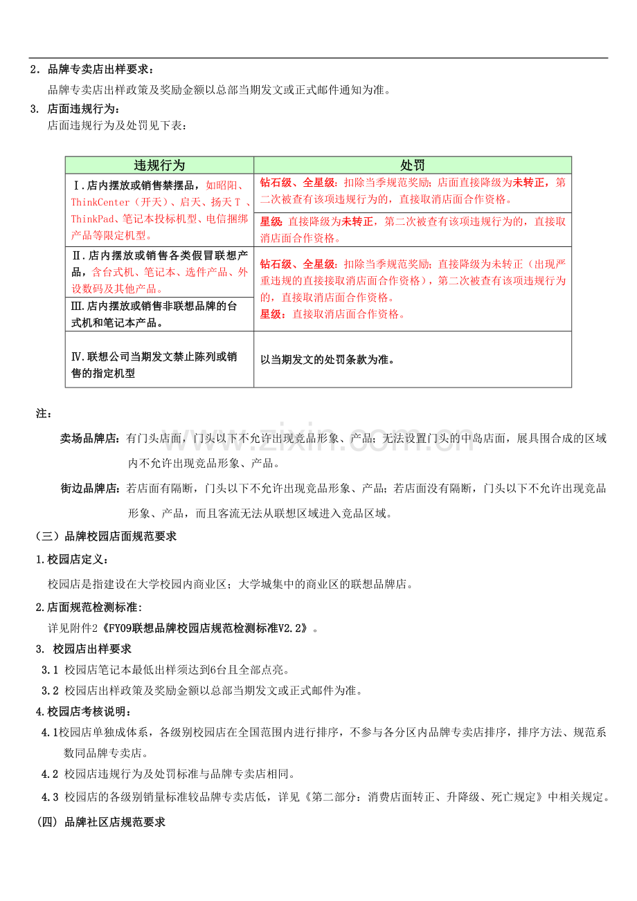FY09联想消费店面管理规定V2..doc_第2页