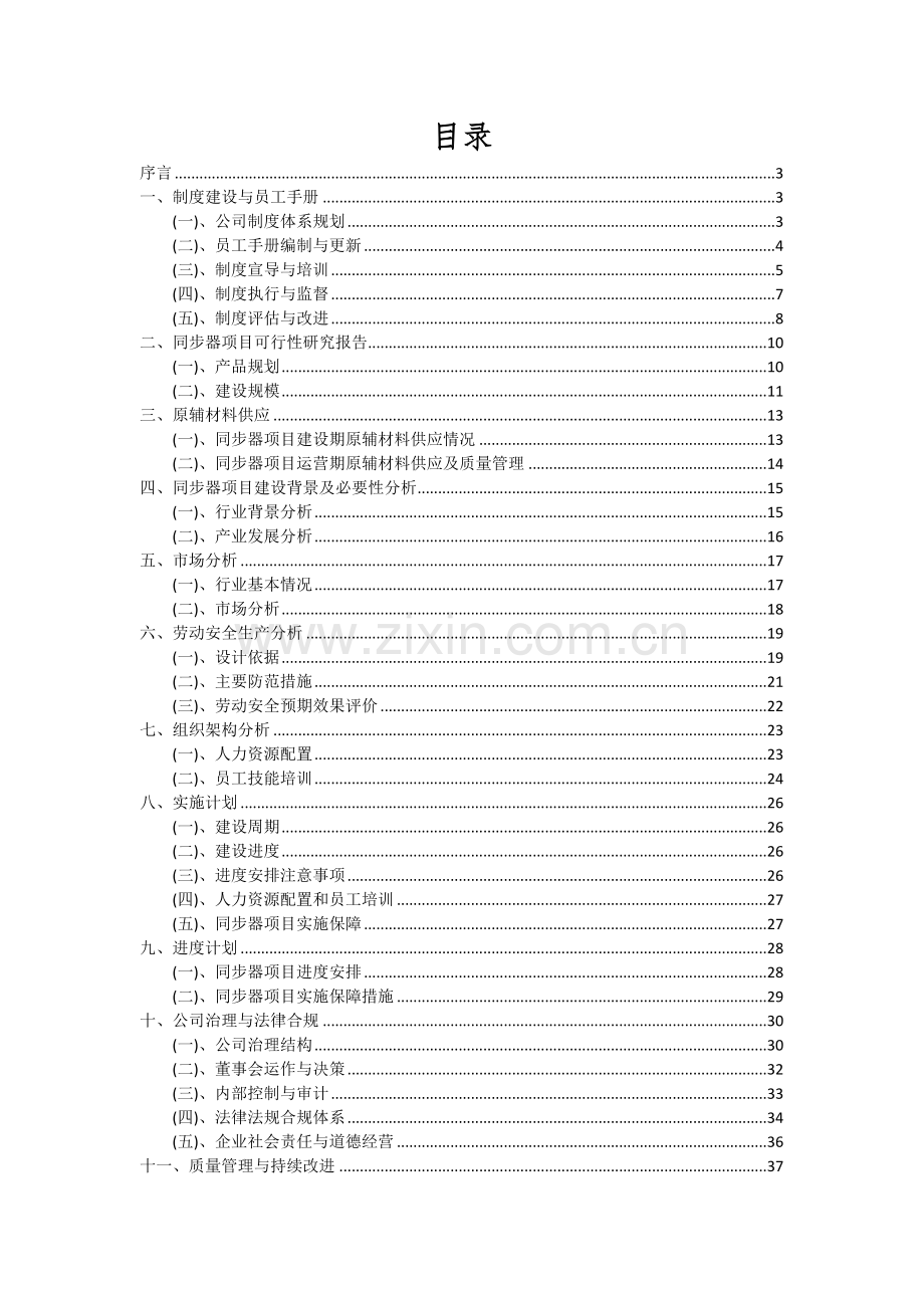 同步器项目可行性研究报告.docx_第2页