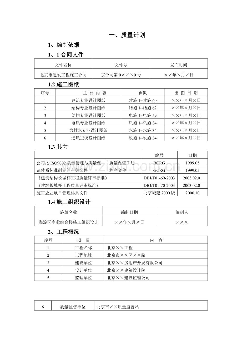 质量计划(DOC13页).doc_第1页