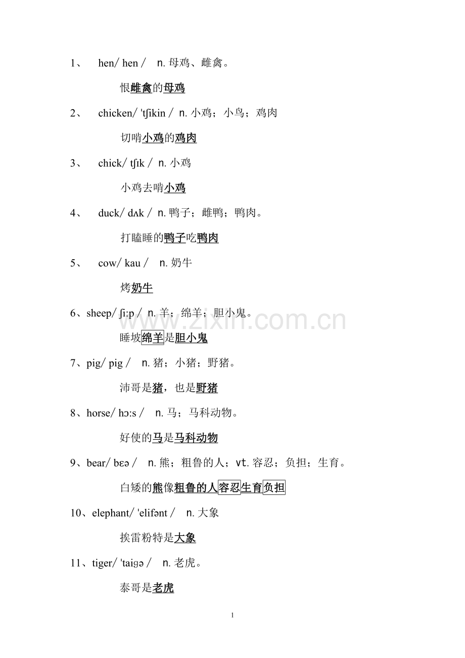 适合中国人最牛形象记忆法英语单词.doc_第1页