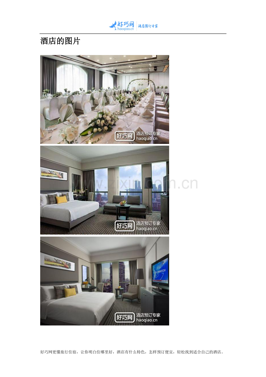 新加坡国敦河畔大酒店(Grand Copthorne Waterfront).docx_第2页