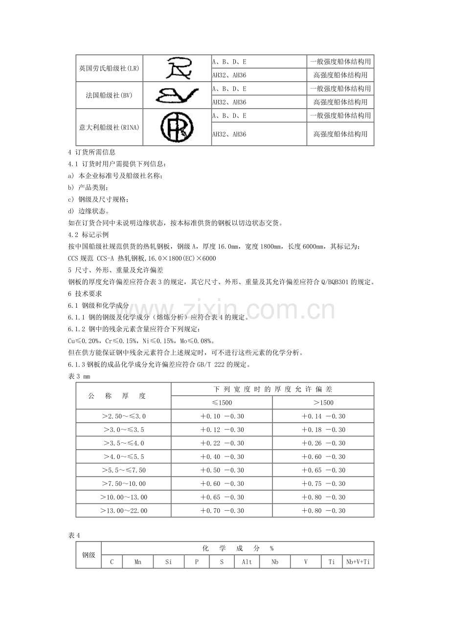 宝钢船体结构用热连轧钢板企业标准.doc_第2页