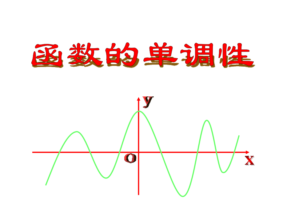 函数单调性教学课件16张.pptx_第1页