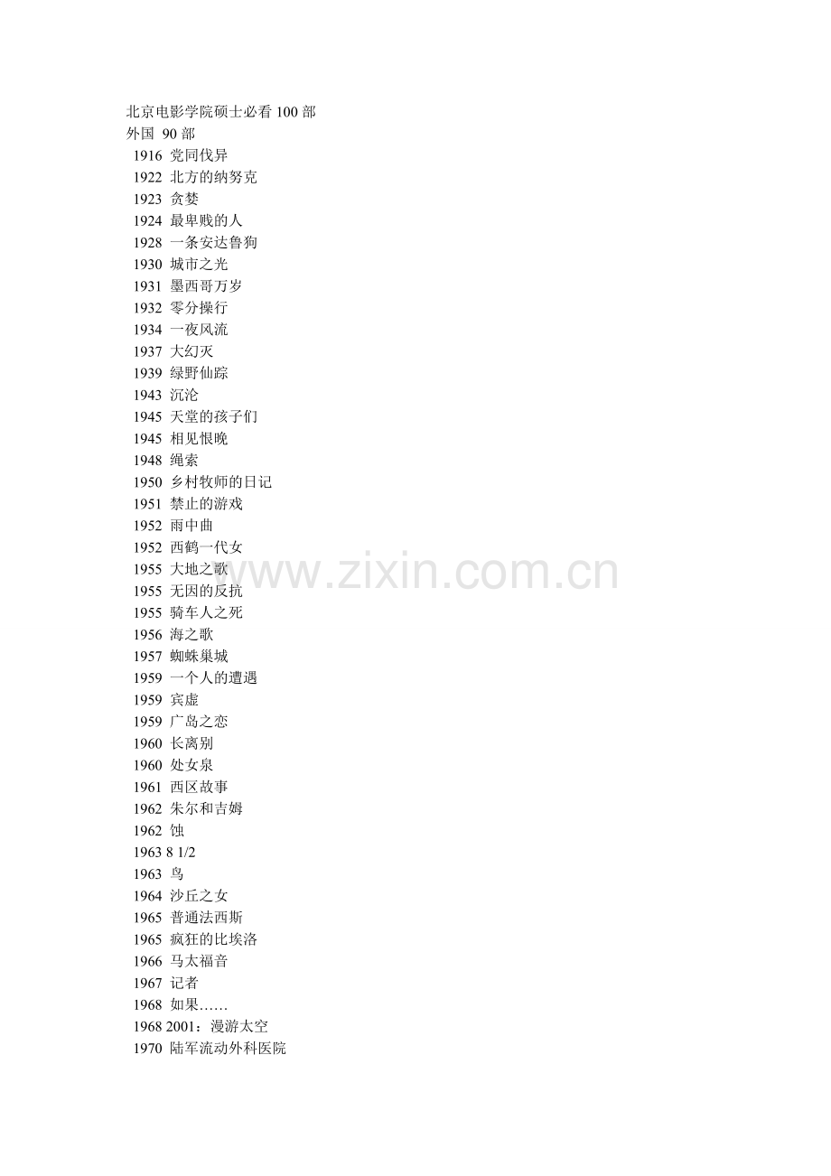 电影硕士毕看电影.doc_第1页