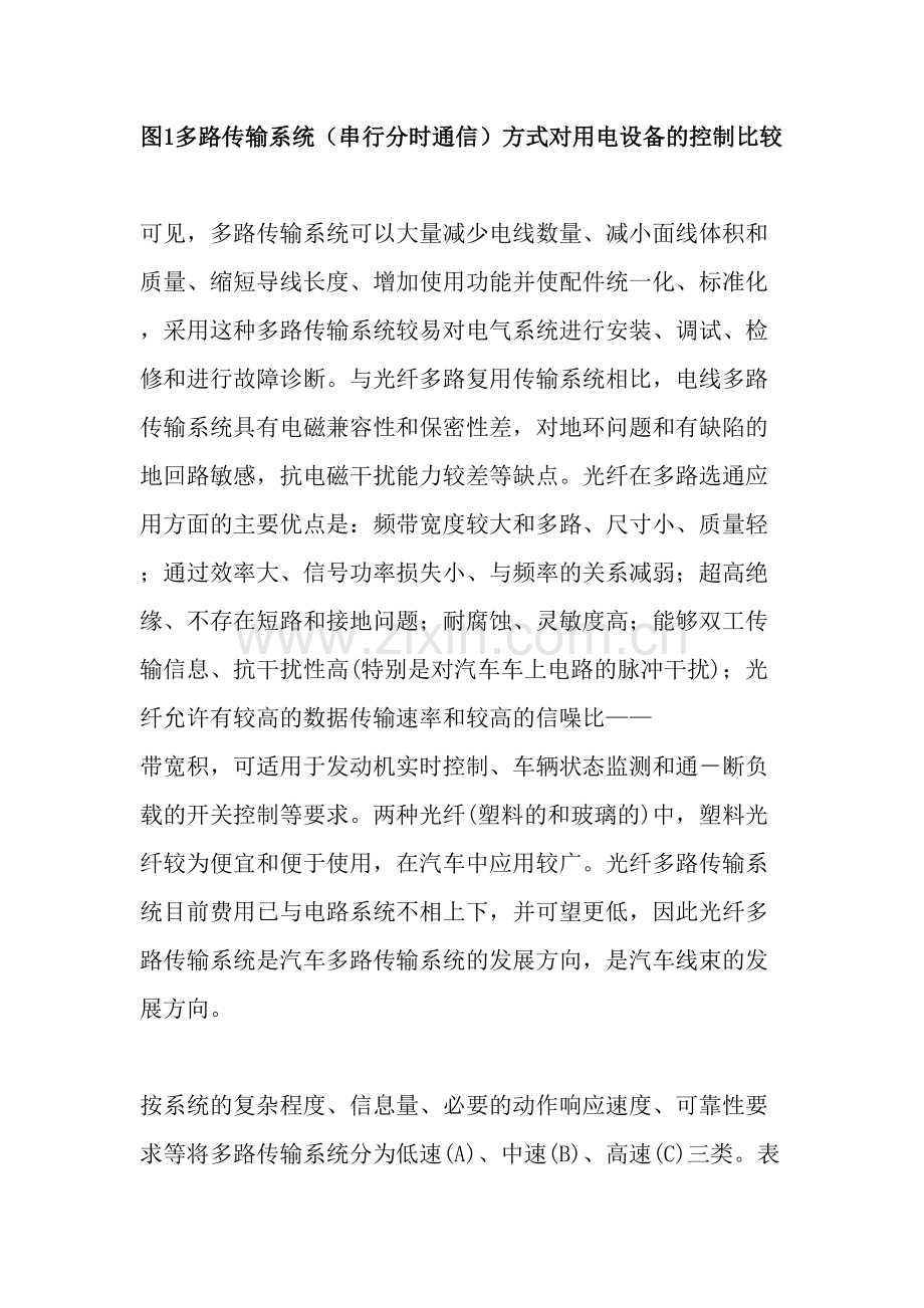 汽车光纤多路传输控制系统.doc_第2页
