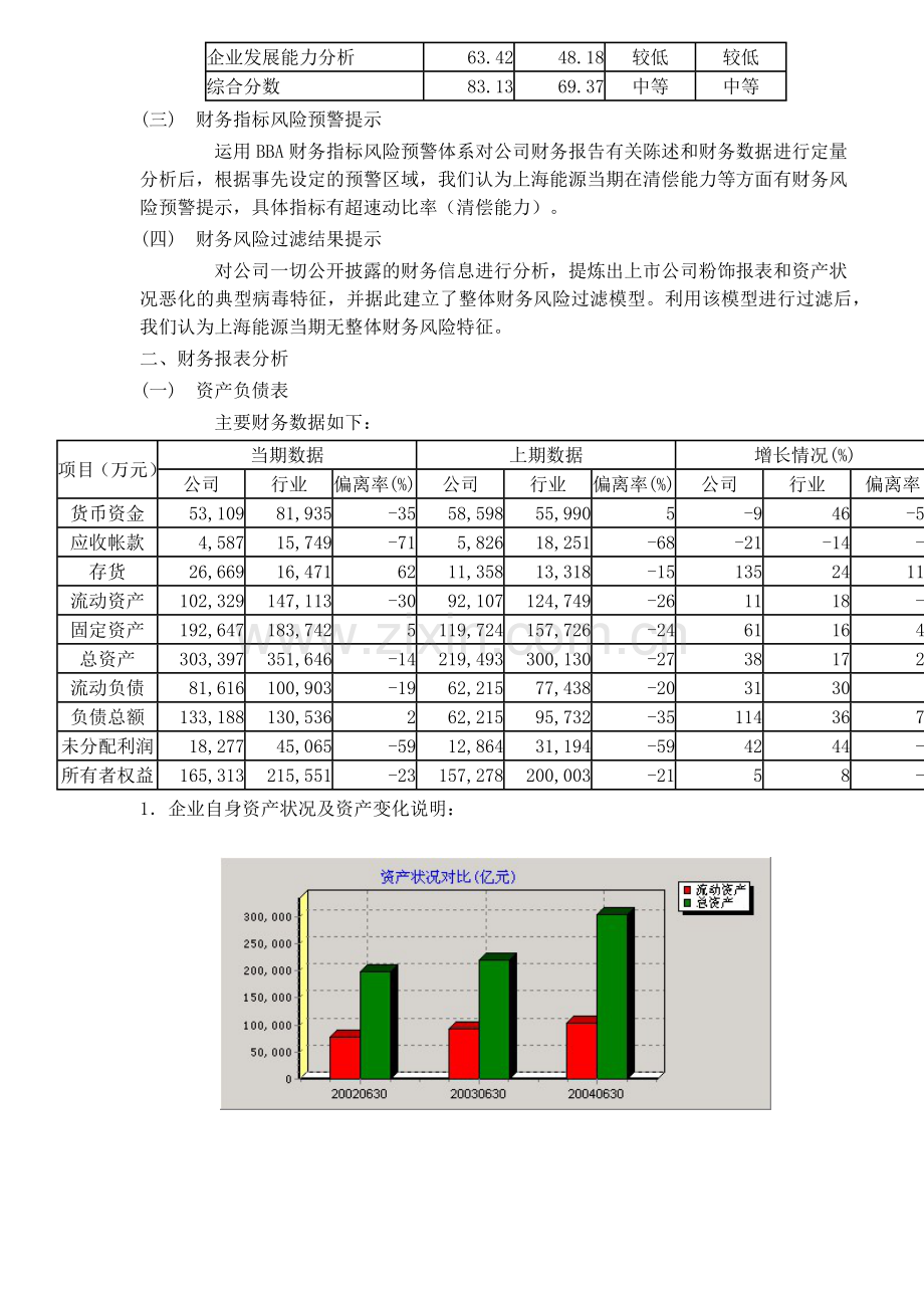 上海能源报告财务分析报告.docx_第2页