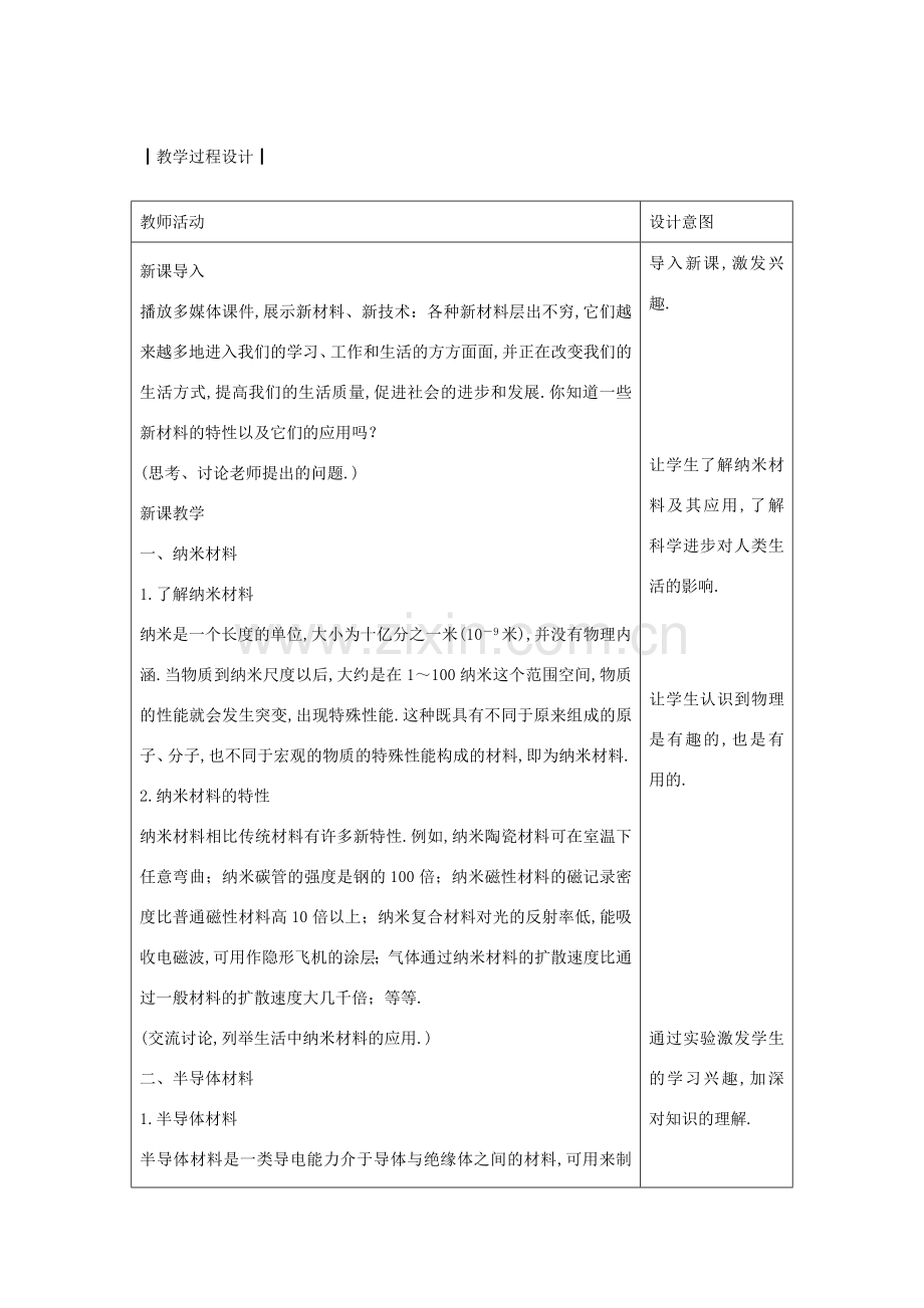 八年级物理上册 5.5 点击新材料教案 （新版）粤教沪版-（新版）粤教沪版初中八年级上册物理教案.doc_第2页