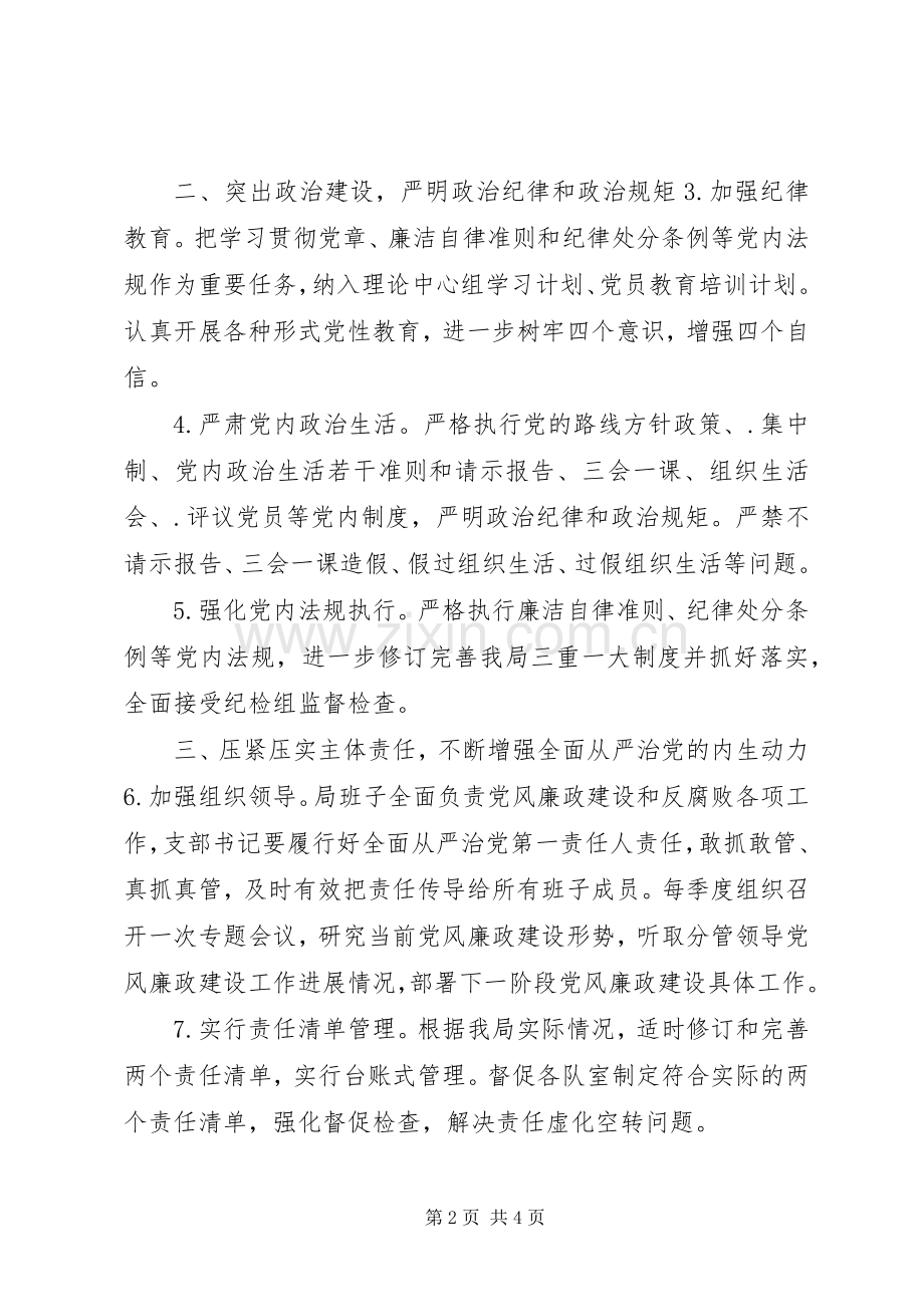 规划计划-XX年党风廉政建设工作要点.docx_第2页
