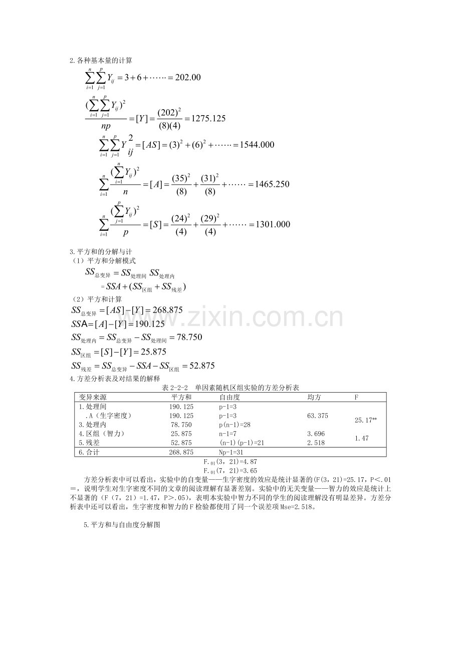 单因素随机区组实验设计.doc_第2页