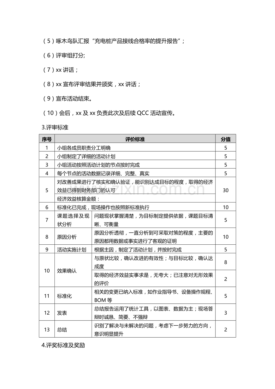 QCC评审活动策划方案.doc_第2页