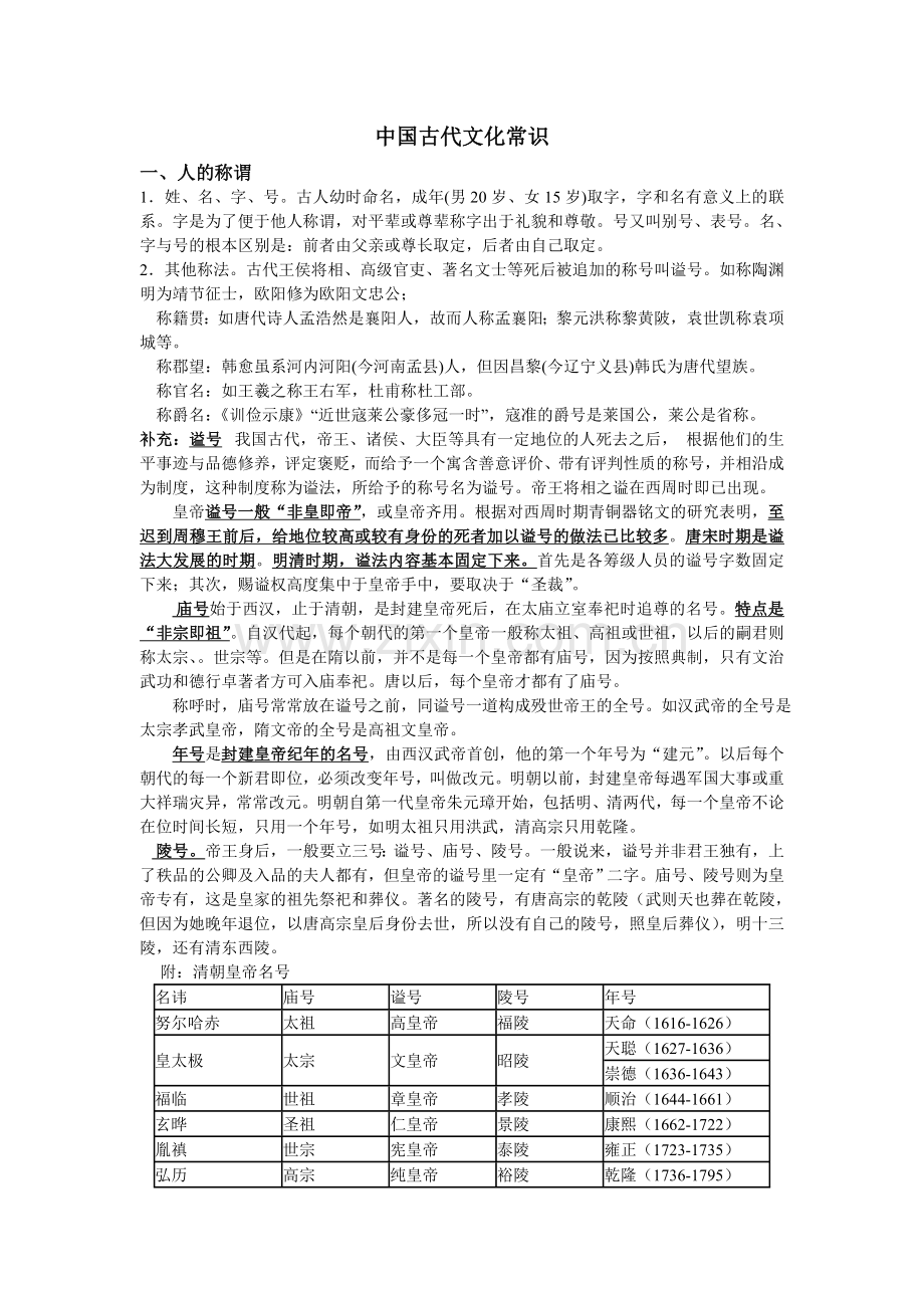 （学生用）文化常识.doc_第1页