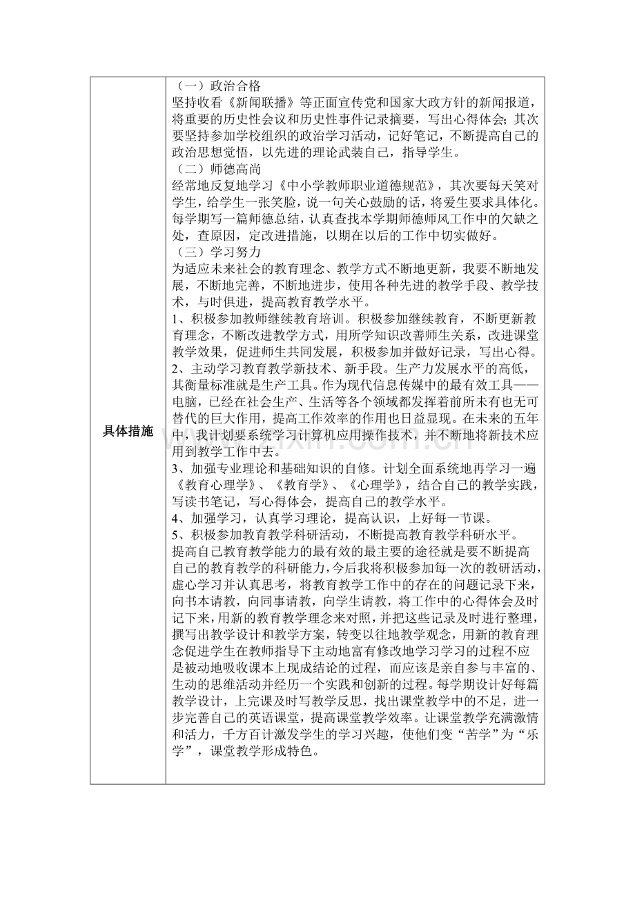 阮红玲个人规划.doc_第2页