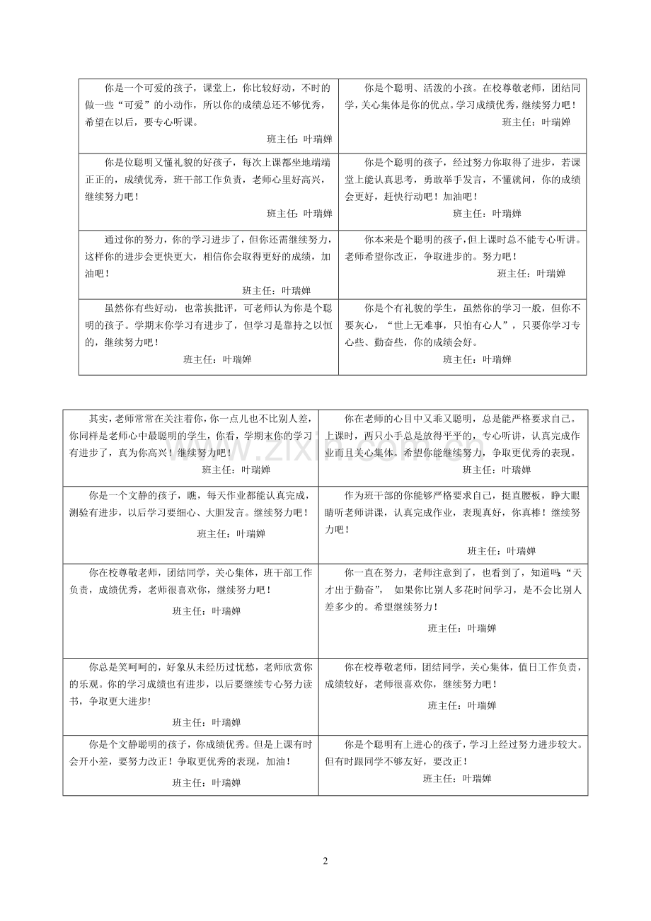 学生评语2010.doc_第2页