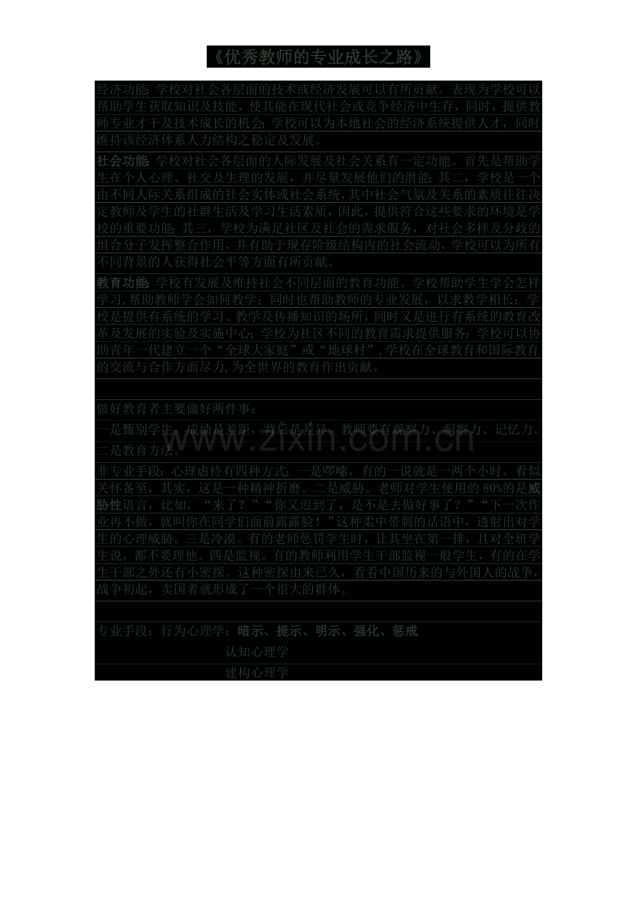 优秀教师的成长之路.doc_第2页