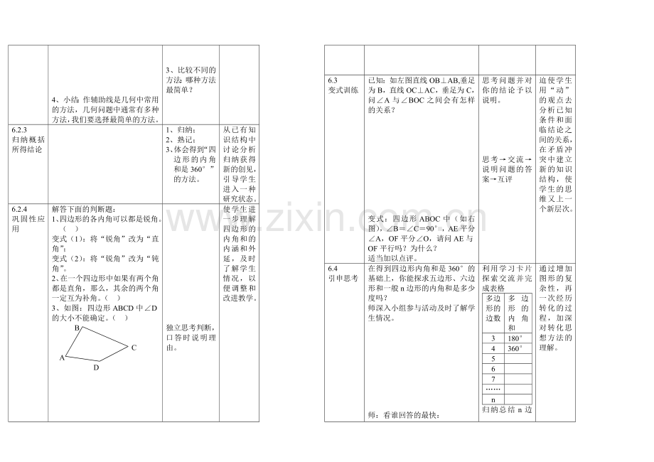 《多边形的内角和》教学案例设计.doc_第2页