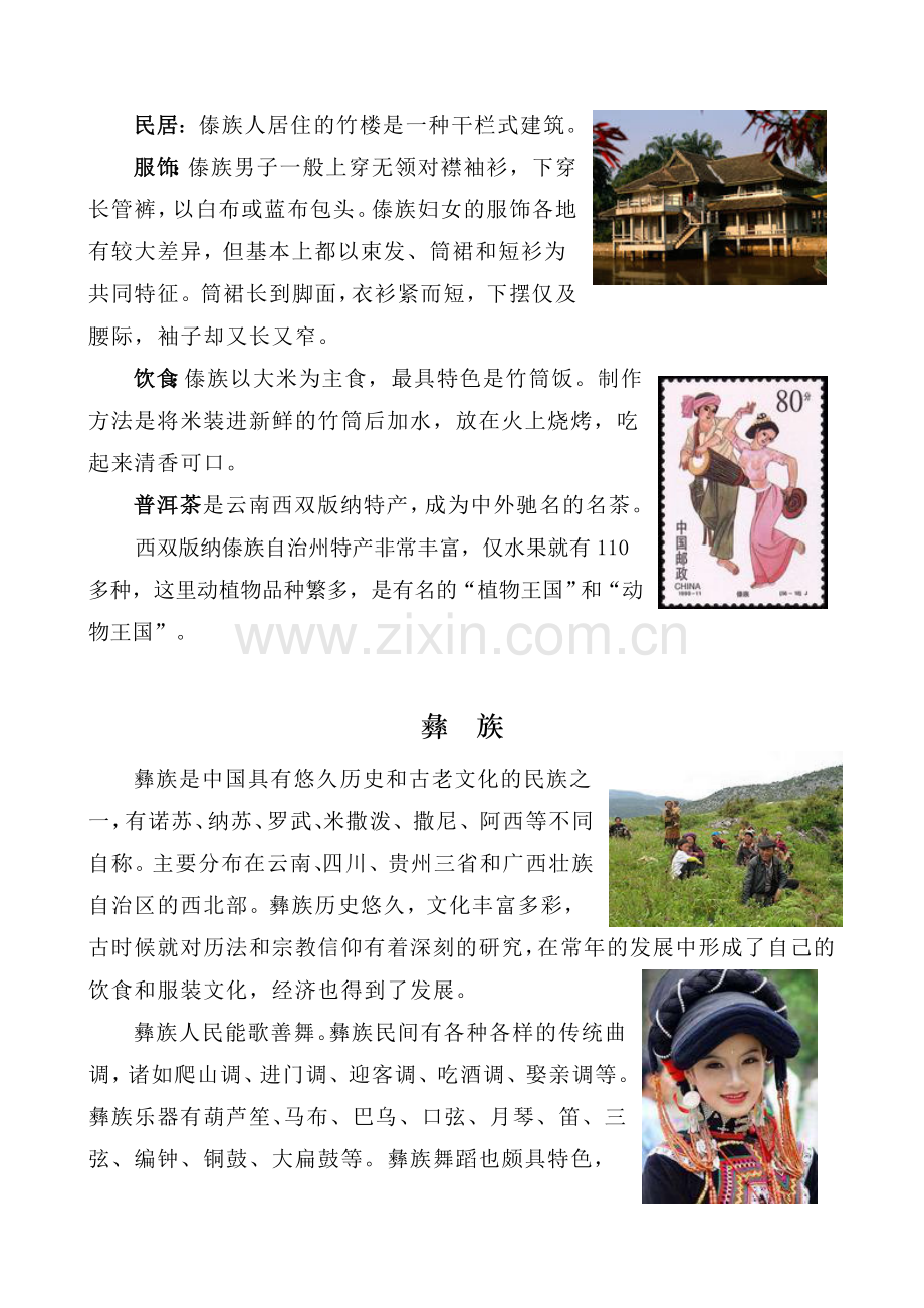 傣族、彝族的资料.doc_第2页