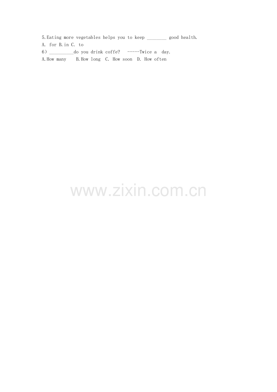 八上英语上分层作业设计.doc_第2页