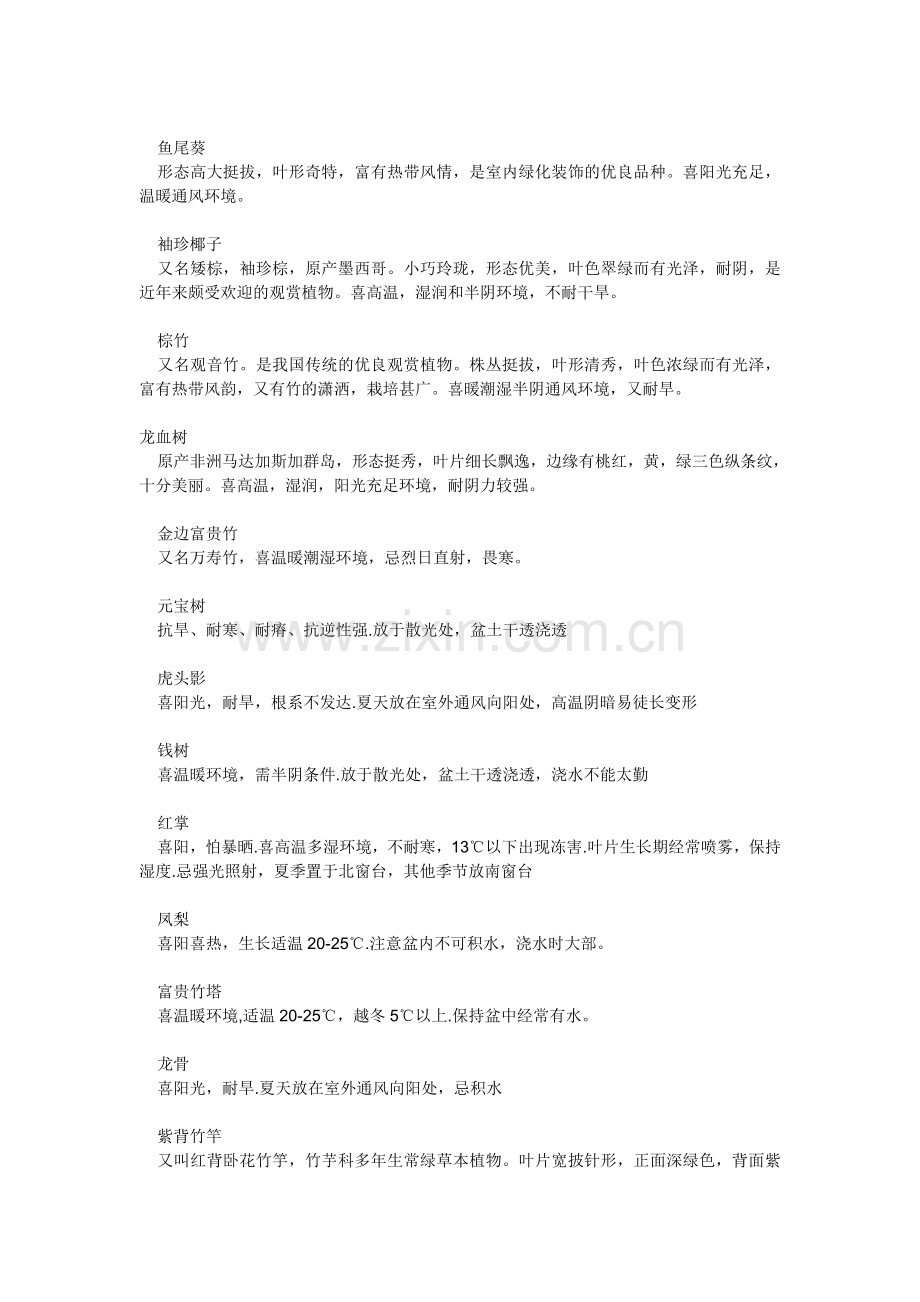 常见喜荫植物.doc_第2页