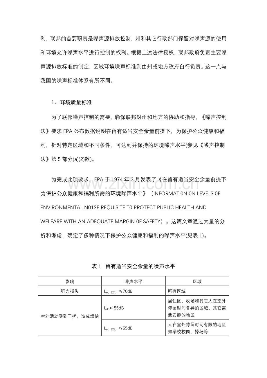 美国的噪声污染控制法规与标准.doc_第2页