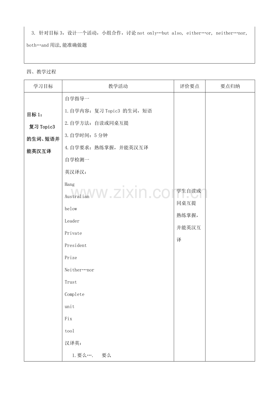 九年级英语下册 Unit 5 China and the World Topic 3 Now it is a symbol of England复习教案 （新版）仁爱版-（新版）仁爱版初中九年级下册英语教案.doc_第2页