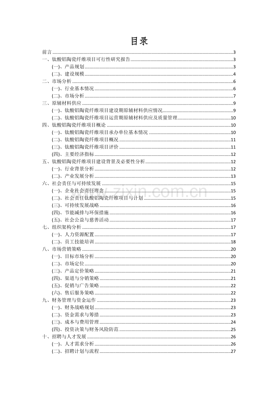 钛酸铝陶瓷纤维项目深度研究分析报告.docx_第2页