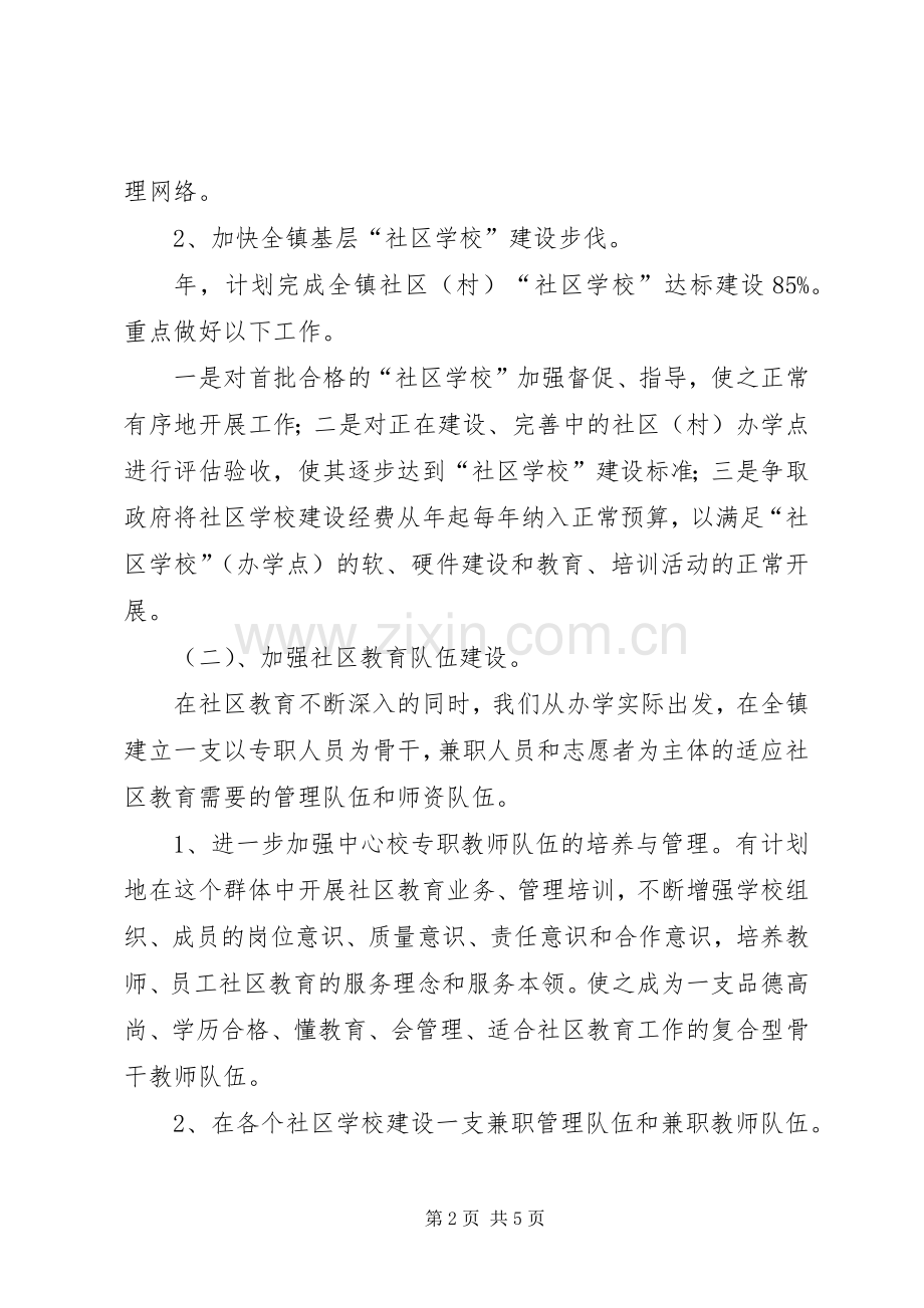 社区教育中心年度工作计划.docx_第2页