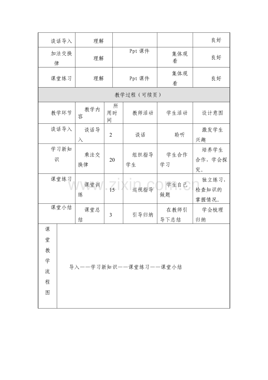 《乘法交换律》授导型教案、课堂讲稿.doc_第2页