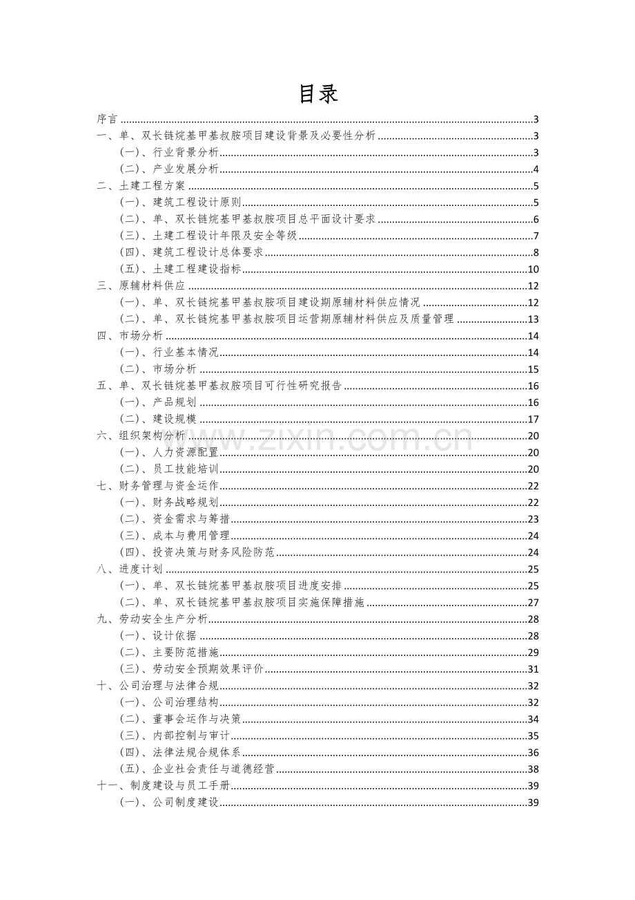 单、双长链烷基甲基叔胺项目可行性分析报告.docx_第2页
