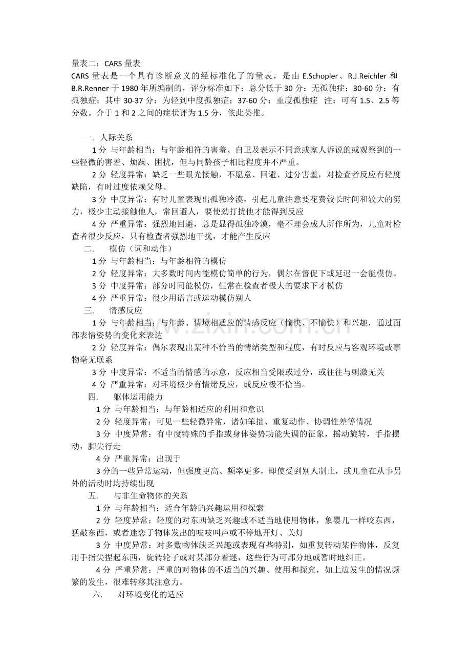CARS量表.doc_第1页