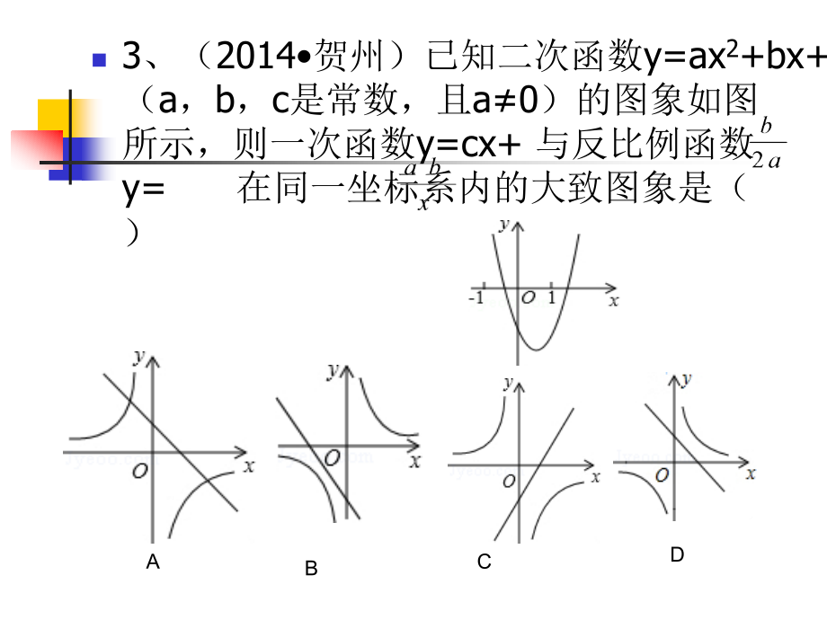 反比例函数与二次函数.ppt_第2页