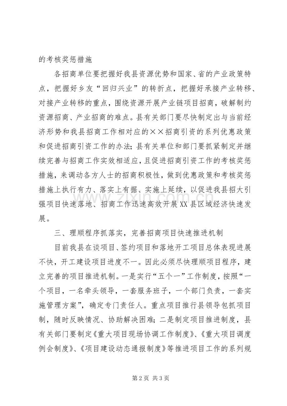 政府招商引资工作计划.docx_第2页