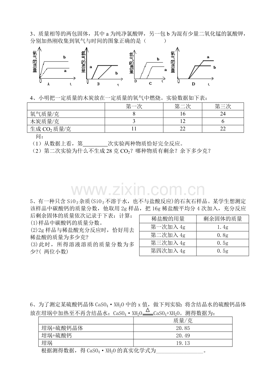 初中科学化学计算的图表专题.doc_第2页