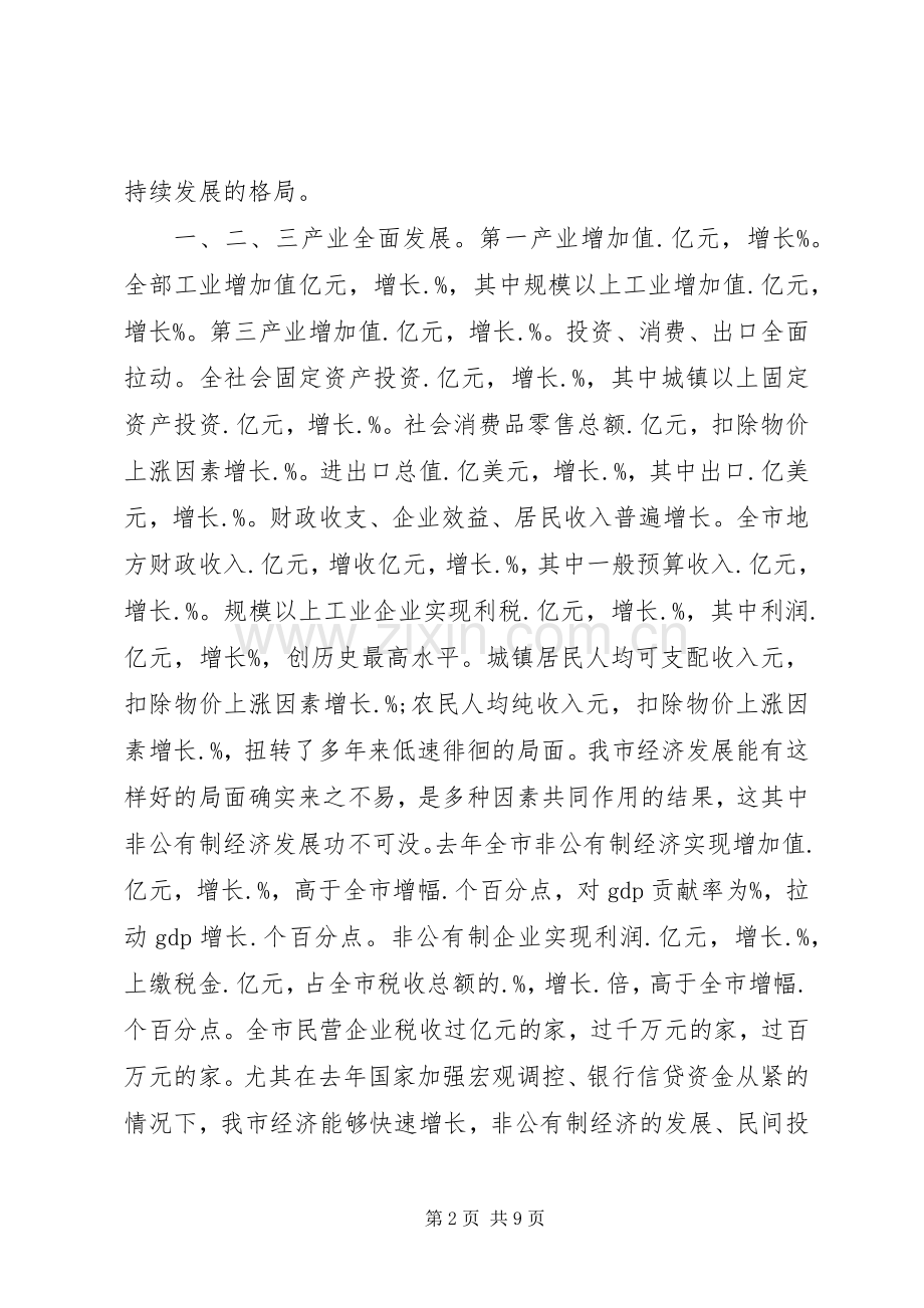 市长在某年度非公有制经济表彰会上讲话发言（上）.docx_第2页