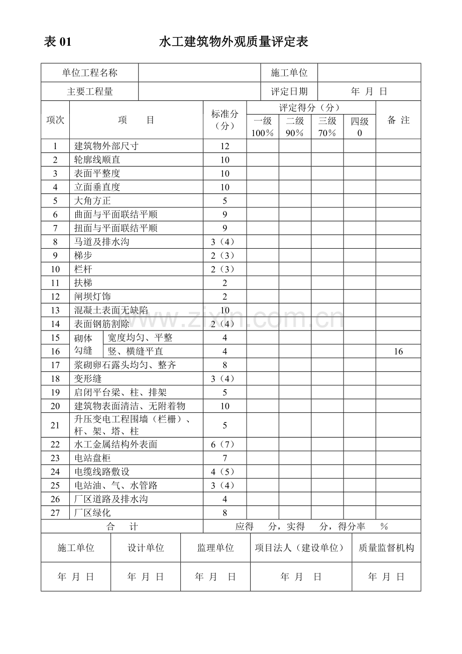 质量评定表 101-121.docx_第1页