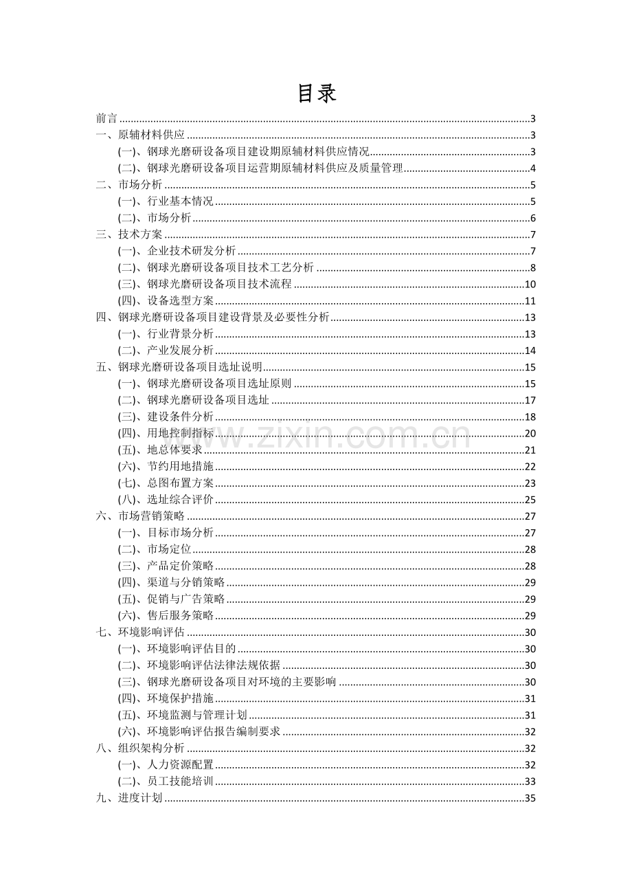 钢球光磨研设备项目可行性研究报告.docx_第2页