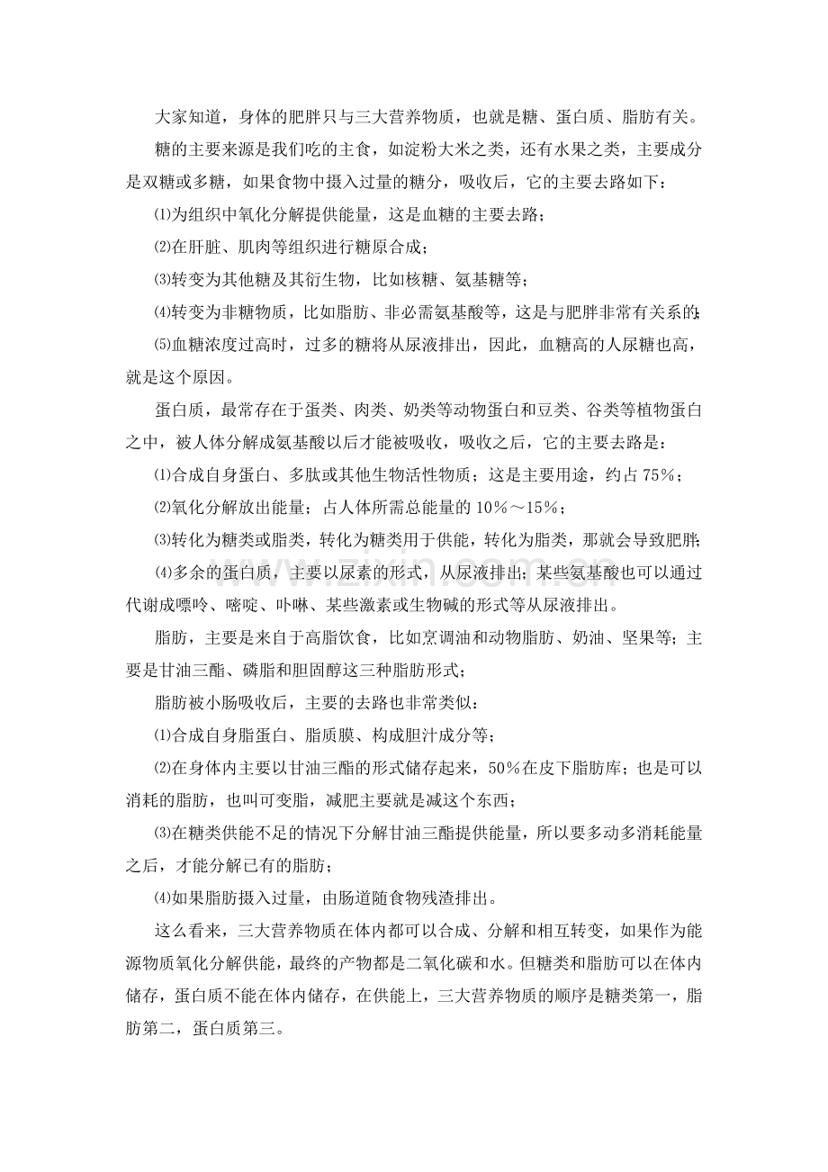 身体内的能量代谢与能量消耗.doc_第2页