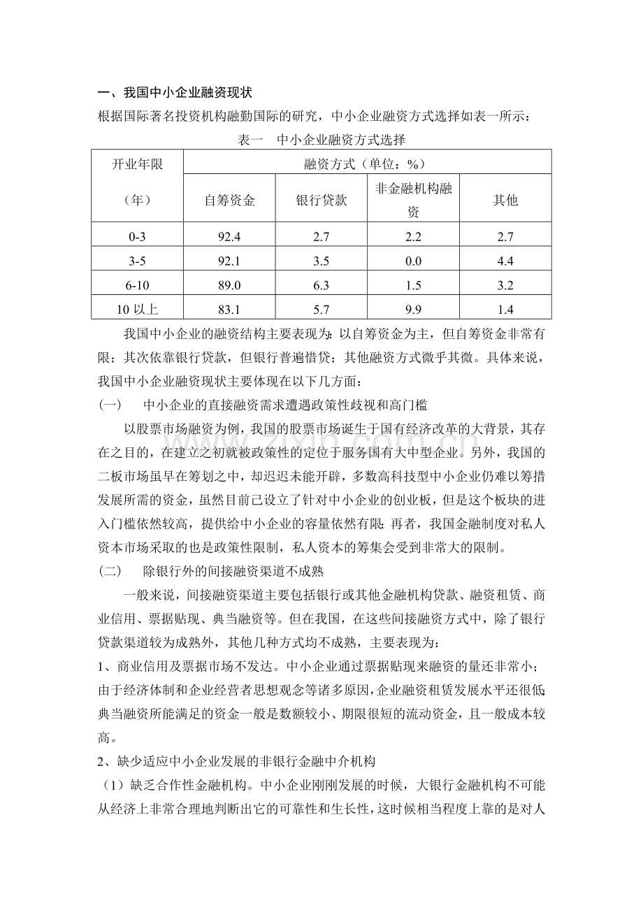 基于供应链的中小企业融资问题研究.doc_第2页