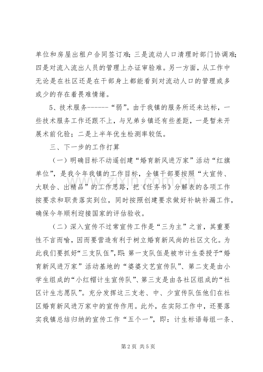 计划生育工作情况汇报(2).docx_第2页