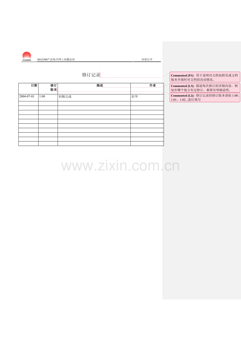 MA5200产品每月网上问题总结.doc_第2页