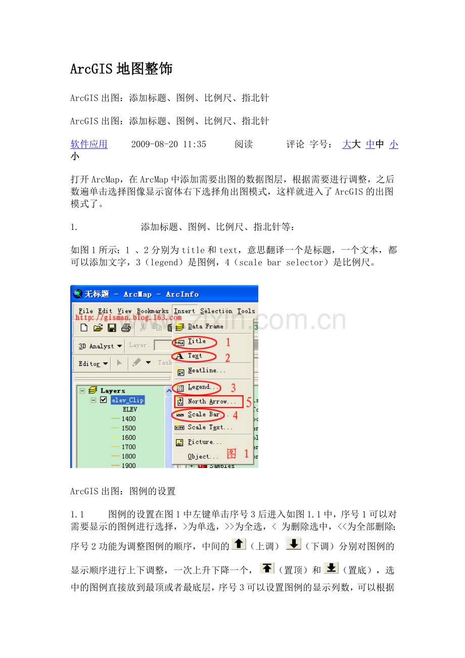 ArcGIS地图整饰.doc_第1页