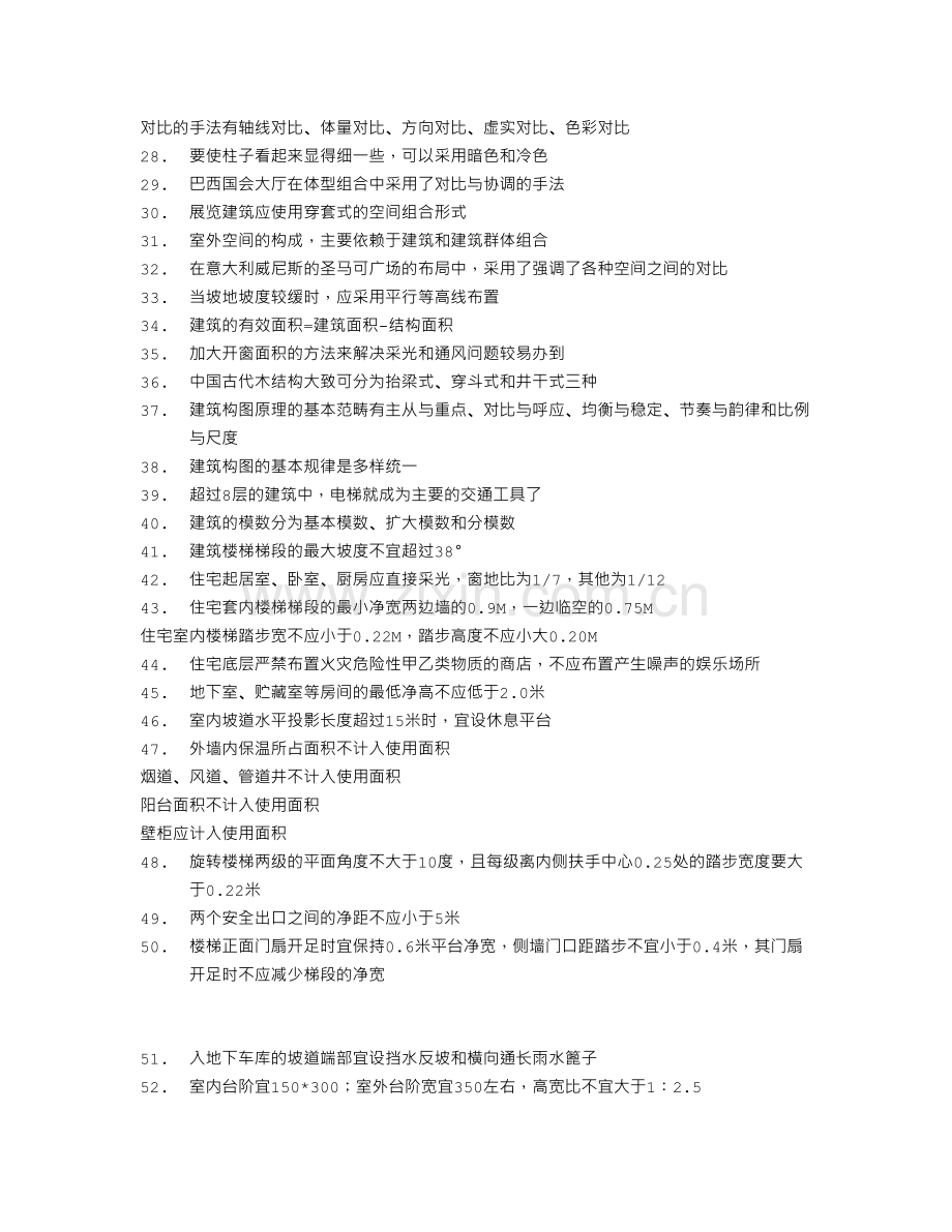 几百条建筑设计知识 你知道多少05014.doc_第2页