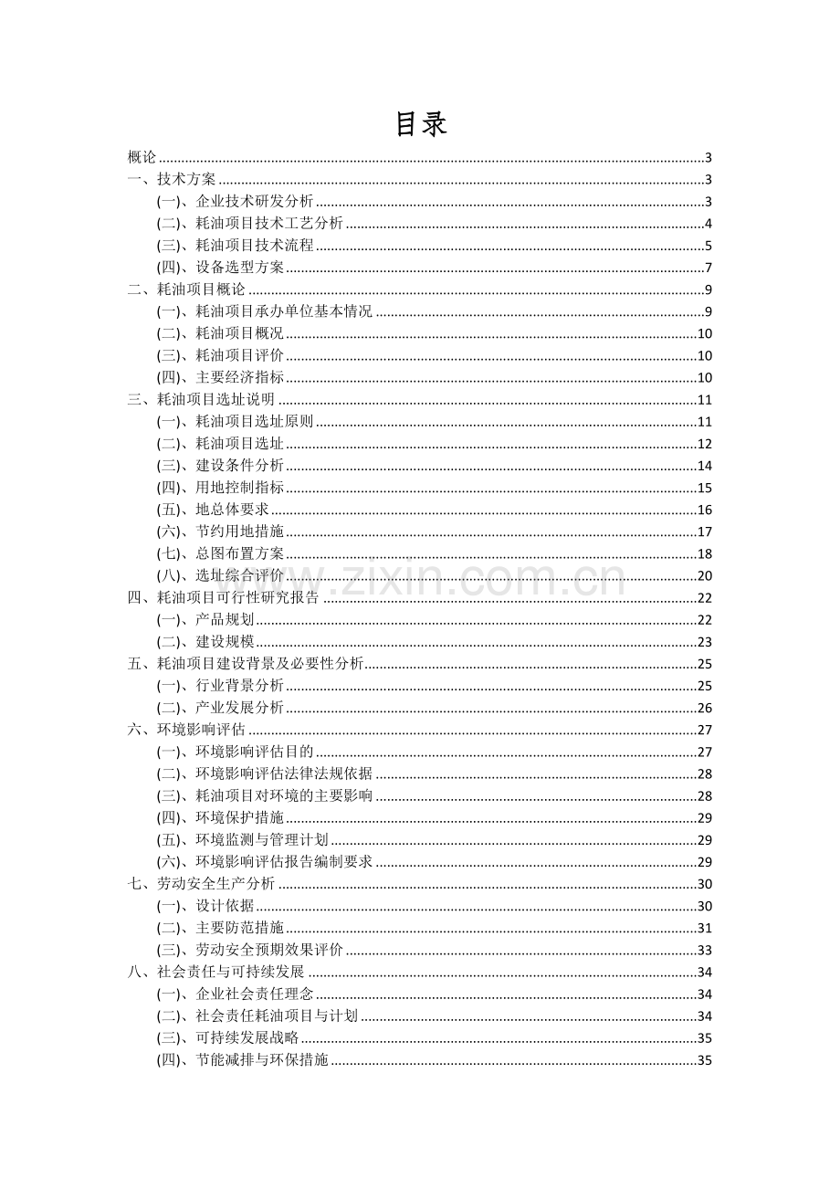 耗油项目可行性研究报告.docx_第2页
