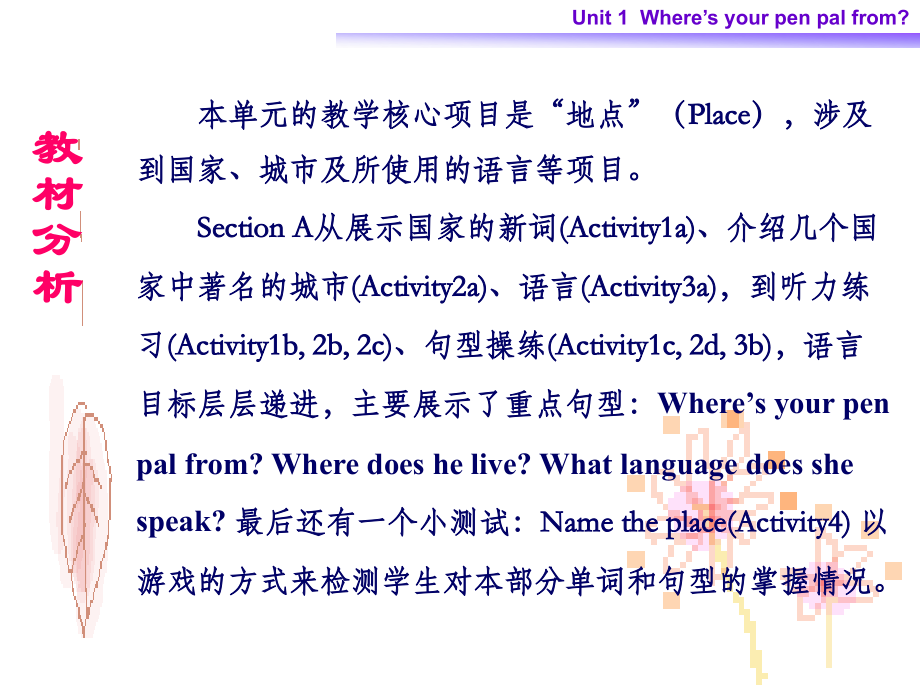 七年级英语Where is your pen pal from课件 新课标 人教版 课件.ppt_第2页
