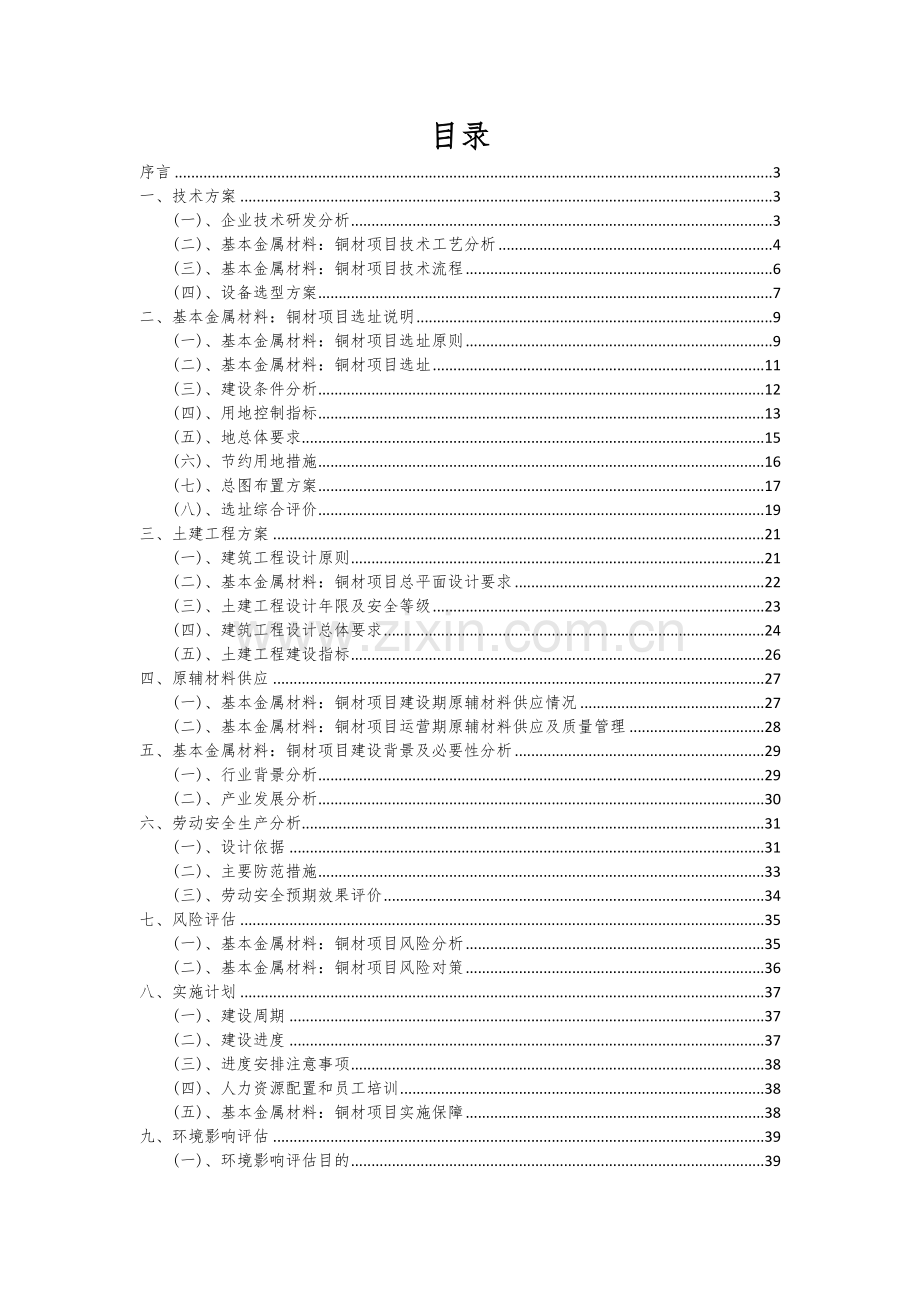 基本金属材料：铜材项目可行性分析报告.docx_第2页