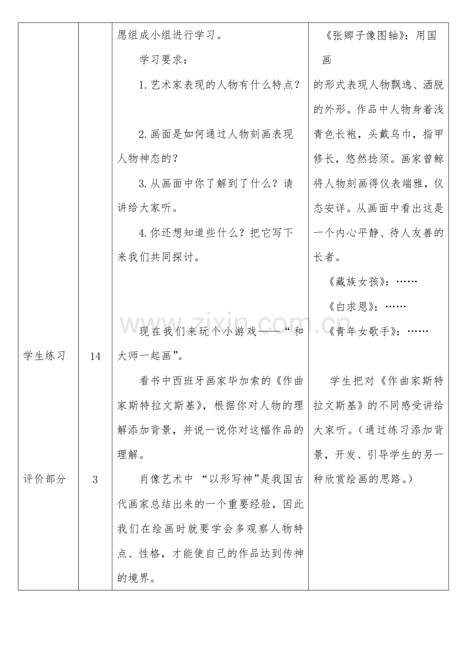 美术1《肖像艺术》教学设计.docx_第2页
