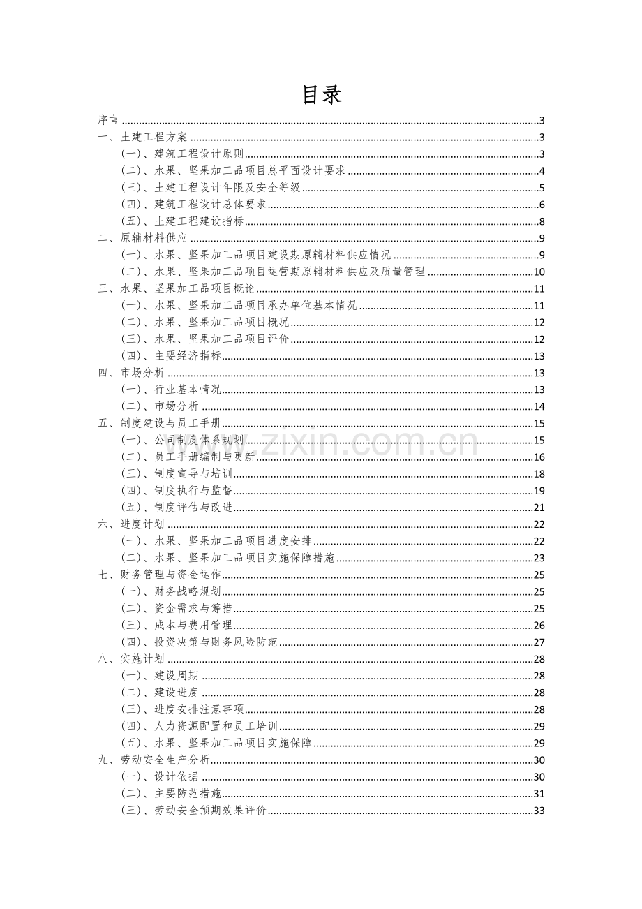 水果、坚果加工品项目可行性分析报告.docx_第2页